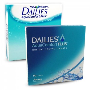 Dailies Aqua Comfort Plus napi kontaktlencse 90db